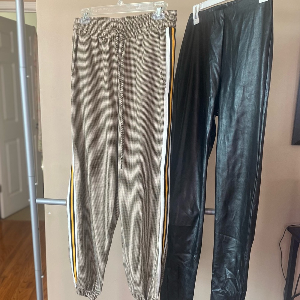 Set of statement pants (2)